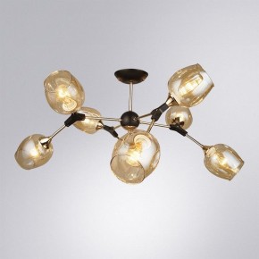 Люстра на штанге Arte Lamp Seppia A4211PL-8BK в Елабуге - elabuga.ok-mebel.com | фото 2