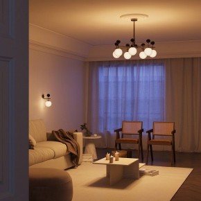 Люстра на штанге Maytoni Museo MOD436PL-05BS в Елабуге - elabuga.ok-mebel.com | фото 3