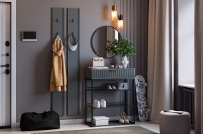 МЕБЕЛЬСОН К19 Прихожая (графит) в Елабуге - elabuga.ok-mebel.com | фото