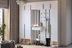 МЕБЕЛЬСОН К32 Прихожая (белое дерево) в Елабуге - elabuga.ok-mebel.com | фото