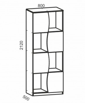 Модульная детская Киви (ЛДСП молочный дуб/лайм) в Елабуге - elabuga.ok-mebel.com | фото 5