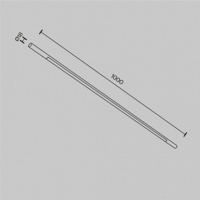 Модульный светильник Maytoni Basis C100CL-L1000-24W3-6K-BS в Елабуге - elabuga.ok-mebel.com | фото 6