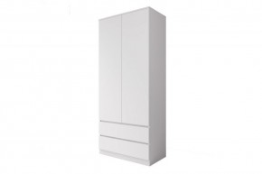 МОРИ МШ 900.2 Шкаф с 2мя дв и 2мя ящ. (белый) в Елабуге - elabuga.ok-mebel.com | фото