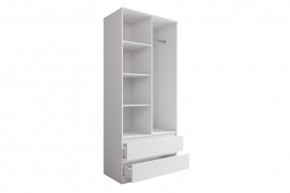 МОРИ МШ 900.2 Шкаф с 2мя дв и 2мя ящ. (белый) в Елабуге - elabuga.ok-mebel.com | фото 3