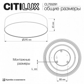 Накладной светильник Citilux BART CL755291 в Елабуге - elabuga.ok-mebel.com | фото 6