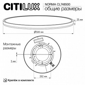 Накладной светильник Citilux Norma CL748500 в Елабуге - elabuga.ok-mebel.com | фото 11