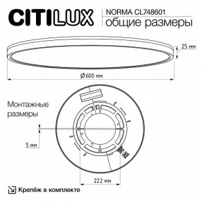 Накладной светильник Citilux Norma CL748601 в Елабуге - elabuga.ok-mebel.com | фото 11