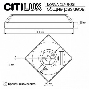 Накладной светильник Citilux Norma CL748K301 в Елабуге - elabuga.ok-mebel.com | фото 11