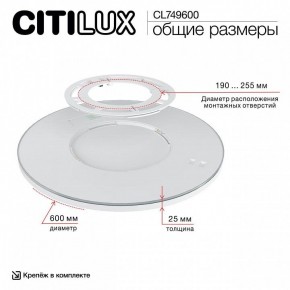 Накладной светильник Citilux NORMA CL749600 в Елабуге - elabuga.ok-mebel.com | фото 12