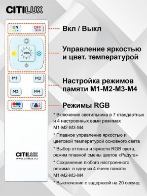 Накладной светильник Citilux Симпла CL714K480G в Елабуге - elabuga.ok-mebel.com | фото 10