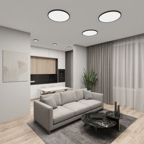 Накладной светильник Denkirs THIN DK6522-BK в Елабуге - elabuga.ok-mebel.com | фото 2