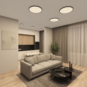 Накладной светильник Denkirs THIN DK6522-BK в Елабуге - elabuga.ok-mebel.com | фото 4