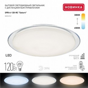 Накладной светильник Эра Классик SPB-6-120-RC Saturn (С) в Елабуге - elabuga.ok-mebel.com | фото 3