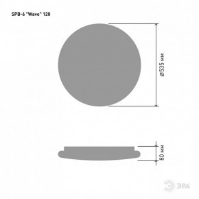 Накладной светильник Эра Классик SPB-6-120-RC Wave в Елабуге - elabuga.ok-mebel.com | фото 5