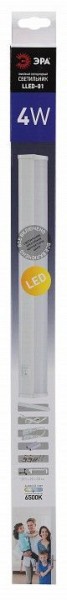Накладной светильник Эра  LLED-01-04W-6500-W в Елабуге - elabuga.ok-mebel.com | фото 4