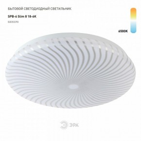Накладной светильник Эра Slim SPB-6 Slim 8 18-6K в Елабуге - elabuga.ok-mebel.com | фото 2