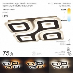 Накладной светильник Эра  SPB-6 GEO 4 RC 75 в Елабуге - elabuga.ok-mebel.com | фото 2
