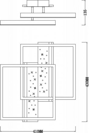 Накладной светильник Escada Stellar 10215/2LED в Елабуге - elabuga.ok-mebel.com | фото 6