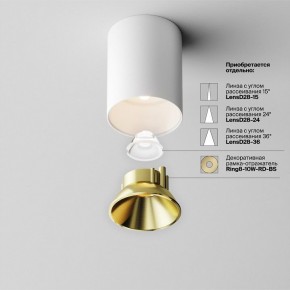 Накладной светильник Maytoni Alfa LED C064CL-8W3K-RD-WB в Елабуге - elabuga.ok-mebel.com | фото 11
