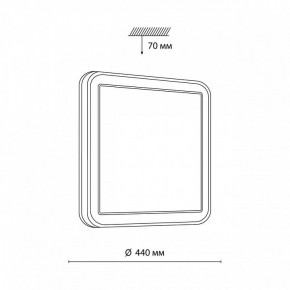 Накладной светильник Sonex Akuna 7621/DL в Елабуге - elabuga.ok-mebel.com | фото 8