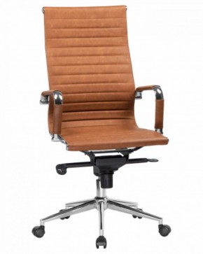 Офисное кресло для руководителей DOBRIN CLARK LMR-101F светло-коричневый №321 в Елабуге - elabuga.ok-mebel.com | фото 1