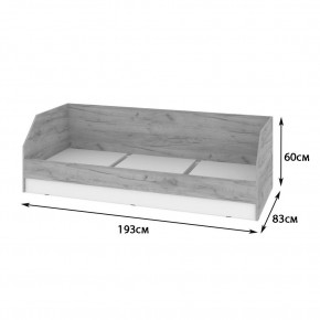 ОЛИВИЯ Детская (модульная) дуб серый/белый в Елабуге - elabuga.ok-mebel.com | фото 14