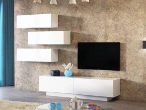 ПАОЛА Гостиная (Белый/Белый) в Елабуге - elabuga.ok-mebel.com | фото
