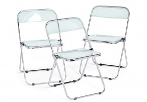 Пластиковый стул Fold складной clear gray-blue в Елабуге - elabuga.ok-mebel.com | фото 10