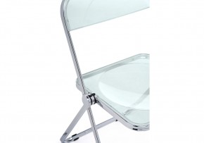Пластиковый стул Fold складной clear gray-blue в Елабуге - elabuga.ok-mebel.com | фото 7