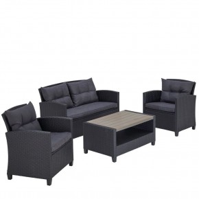 Плетеный комплект мебелис диваном AFM-804G Dark Grey в Елабуге - elabuga.ok-mebel.com | фото 2