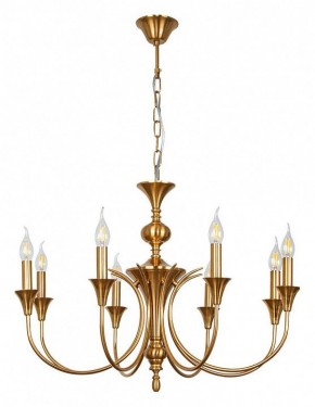 Подвесная люстра Arte Lamp Collinetta A4094LM-8PB в Елабуге - elabuga.ok-mebel.com | фото 2