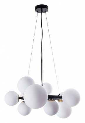 Подвесная люстра Arte Lamp Gemini A2243SP-10BK в Елабуге - elabuga.ok-mebel.com | фото 2
