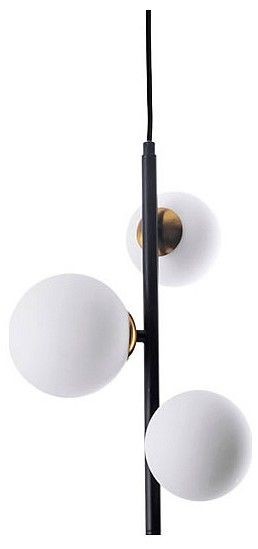 Подвесная люстра Arte Lamp Gemini A2243SP-3BK в Елабуге - elabuga.ok-mebel.com | фото