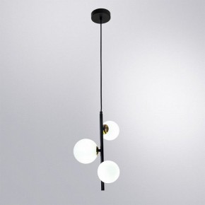 Подвесная люстра Arte Lamp Gemini A2243SP-3BK в Елабуге - elabuga.ok-mebel.com | фото 3