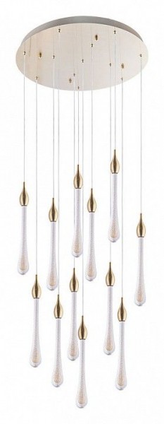 Подвесная люстра Arte Lamp Raindrop A1803LM-36PB в Елабуге - elabuga.ok-mebel.com | фото