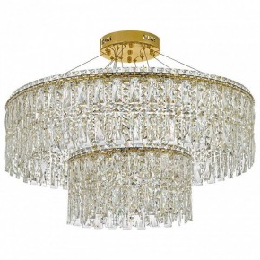 Подвесная люстра Arti Lampadari Ovindoli Gold Ovindoli L 1.5.80+40.100 G в Елабуге - elabuga.ok-mebel.com | фото 2