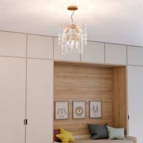 Подвесная люстра Eurosvet Claire 60170/8 золото в Елабуге - elabuga.ok-mebel.com | фото 4