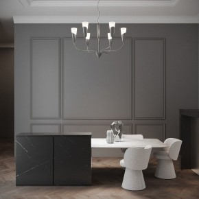 Подвесная люстра Eurosvet Rhyton 60167/6 никель в Елабуге - elabuga.ok-mebel.com | фото 6