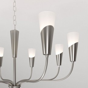 Подвесная люстра Eurosvet Rhyton 60167/8 никель в Елабуге - elabuga.ok-mebel.com | фото 7