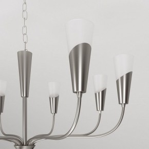 Подвесная люстра Eurosvet Rhyton 60167/8 никель в Елабуге - elabuga.ok-mebel.com | фото 8
