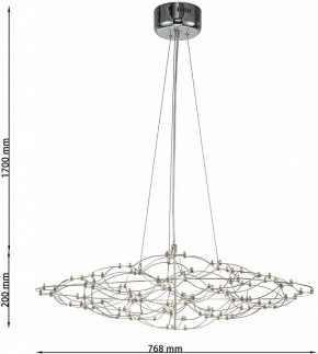 Подвесная люстра Favourite Thinner 4305-8P в Елабуге - elabuga.ok-mebel.com | фото 5