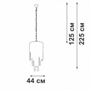 Подвесная люстра Vitaluce V5885 V5885-9/7 в Елабуге - elabuga.ok-mebel.com | фото 3