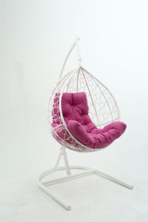 Подвесное кресло Бароло (белый/розовый) в Елабуге - elabuga.ok-mebel.com | фото