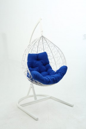 Подвесное кресло Бароло (белый/синий) в Елабуге - elabuga.ok-mebel.com | фото