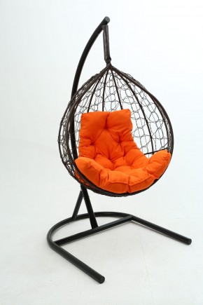 Подвесное кресло Бароло (коричневый/оранжевый) в Елабуге - elabuga.ok-mebel.com | фото