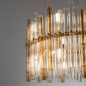 Подвесной светильник Arte Lamp Crystalla A4111LM-16GO в Елабуге - elabuga.ok-mebel.com | фото 3