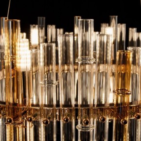 Подвесной светильник Arte Lamp Crystalla A4111LM-16GO в Елабуге - elabuga.ok-mebel.com | фото 6