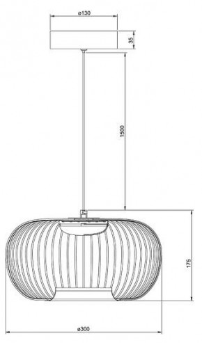 Подвесной светильник Arte Lamp Flare A3527SP-12BK в Елабуге - elabuga.ok-mebel.com | фото 3