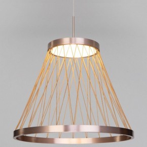 Подвесной светильник Eurosvet Cesta 40016/1 LED коричневый в Елабуге - elabuga.ok-mebel.com | фото