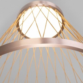 Подвесной светильник Eurosvet Cesta 40016/1 LED коричневый в Елабуге - elabuga.ok-mebel.com | фото 7